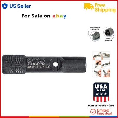 Bolt Carrier Cleaning Tool Plastic Compact Scraper for 5.56/.223 Rifles