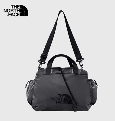 THE NORTH FACE BONNEY DUFFLE BAG SILVER GRAY - NWT Korean exclusive White Label