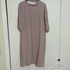 Light Pink Tunic Dress With Tie Size ML
