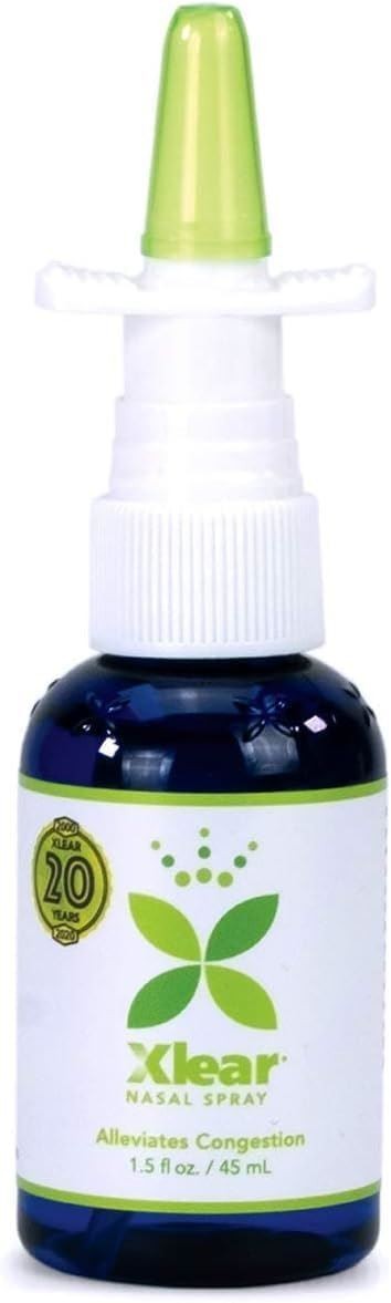 Spray nasal salin au xylitol Xlear 45 ml pour le soin et l'hydratation des sinus - 4