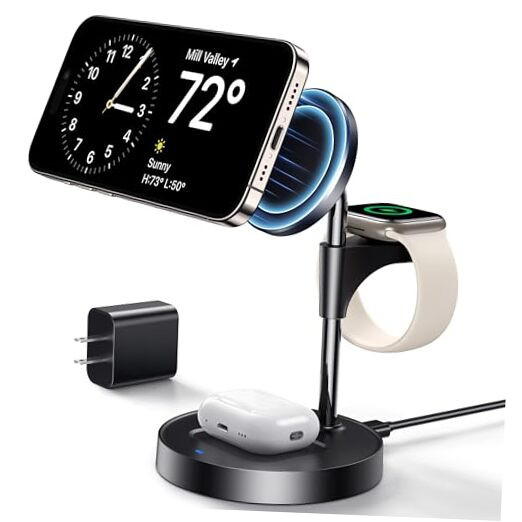 3 in 1 Charging Station for Apple Charging Station 15w Fast Magnetic Magsafe