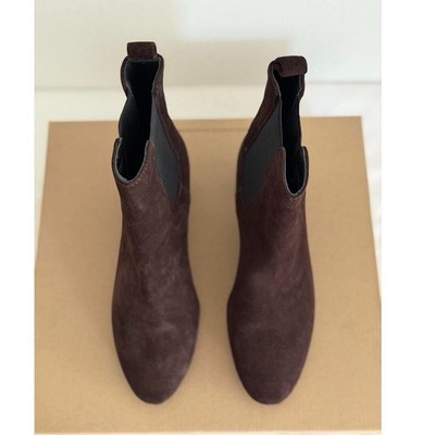 Madewell The Sylvia Chelsea Boot in Coffee Bean, Size 8 | eBay Madewell Suede Sylvia Chelsea Boots Chocolate Espresso Brown NX097 Size 9 main image 0