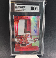 Panini 2019 Certified Kyler Murray #202 Mirror Red /99 MEM RC Cardinals auto 10