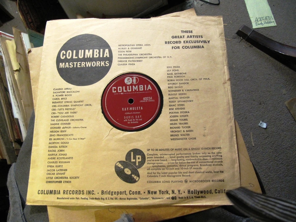 Jim Flora DORIS DAY LATIN Conga KAY MULETA Someone Elses Roses DeVol COL 40234 - Image 4 of 4