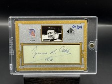 Ty Cobb Cards and Autograph Buying Guide 5