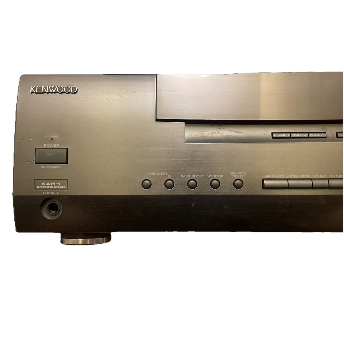 Kenwood VR 357 5.1 Channel 100 Watt Receiver for sale online | eBay