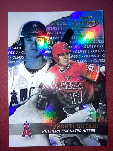 Topps Shohei Ohtani Los Angeles Angels 2020 Gold Label Class 3 #3 Baseball Card
