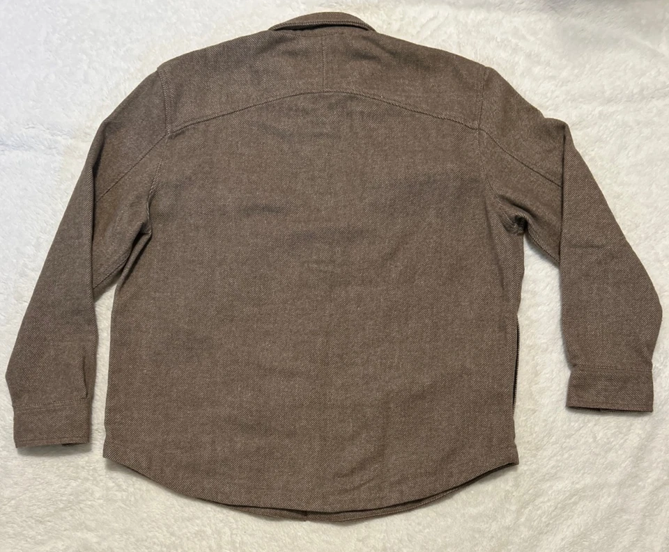 NWT St. John's Bay Twill Mens Midweight Shirt Jacket Size XXL - Image 2 of 4