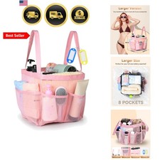 Mesh Shower Caddy Tote, Large Shower Caddy Basket Portable, Quick Dry Hanging...