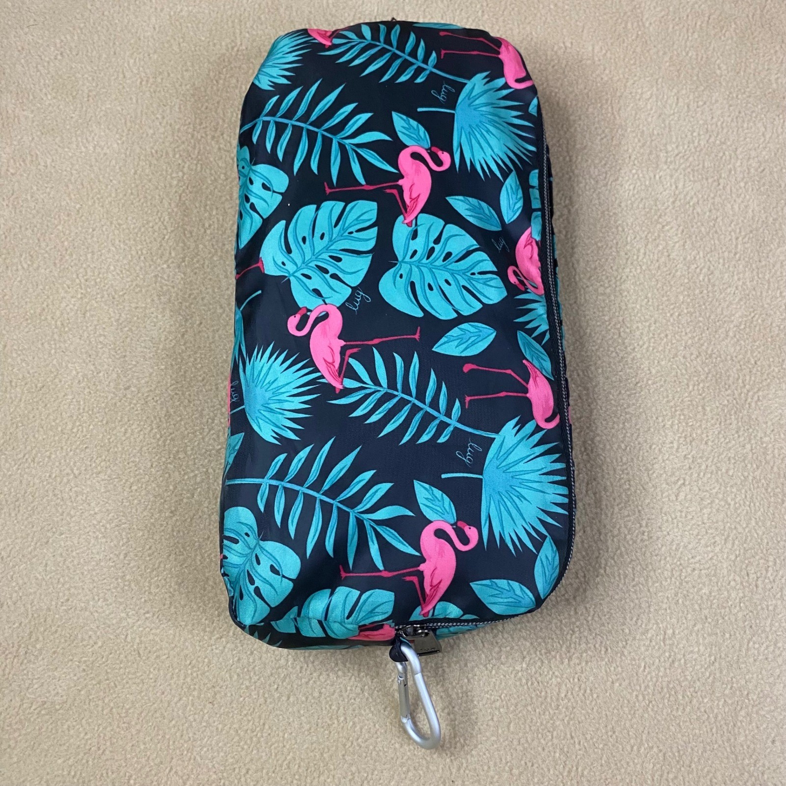 Lug Puddle Jumper Packable Backpack Flamingo Blac… - image 1