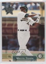 2002 Leaf Rookies & Stars Sample Silver Miguel Tejada #74 0b5