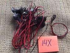New Pack of 14X 9V Battery Connector Snap Clip Wire Connector Lead Holder