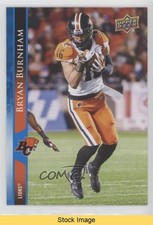 2021 Upper Deck CFL Blue Bryan Burnham #2 READ 0a7