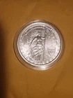 999 Silver 1 Oz Art Round E Pluribus Unum Lady Liberty Flag Snake Mercury Style