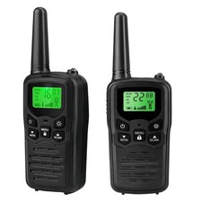 2 Pack Walkie Talkies, MOICO Long Range Walkie Talkies for Hiking Camping Trip