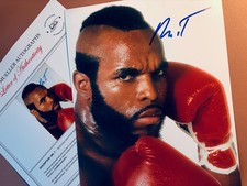 Mr T Signed•Autographed 8x10 Photo•The A Team•Rocky• TODD MUELLER AUTOGRAPHS COA