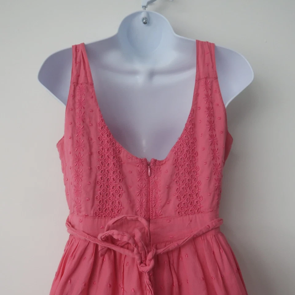 Delias Babydoll Dress Size 5 Pink Cotton Empire Waist Y2K Style Sundress - Image 4 of 4
