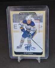 2023-24 Parkhurst Champions JJ Peterka Buffalo Sabres #47 Auto