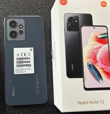Xiaomi Redmi Note 12 Dual SIM 128GB onyx gray
