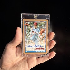 2026 Topps Series One Steve Carlton Auto Gold #02/50