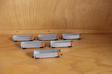 N Scale Rolling Stock Lot of 6 OGEX Coal Porters with MicroTrains wheel sets