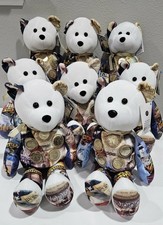 Vntg. 1999-2006 Gallery Treasures Gold Quarter Coin Bears Lot of 8-40 states NWT