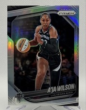 2025 Panini Prizm WNBA - A'ja Wilson #76 Silver Prizm