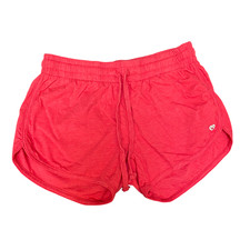 Running Sprinter Shorts Damen klein rosa Kordelzug elastischer Bund Delphinsaum