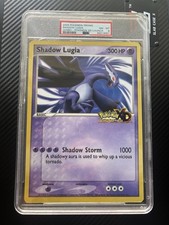 shadow lugia pokemon card price M Shadow Lugia Ex Hp1000 Gold Foil Fan Art Display Card NM