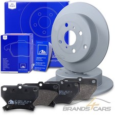 ATE BREMSSCHEIBEN Ø269 +BREMSBELÄGE HINTEN FÜR TOYOTA COROLLA E12 YARIS P1 P2