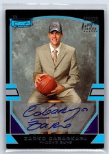2003-04 Bowman Signature Zarko Cabarkapa Rookie Auto #/1250 Phoenix Suns RC #66