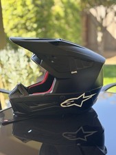Alpinestars Supertech M5 Motocross Helmet Matte Black Size Sm 55-56cm21.6-22
