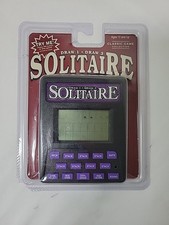 SOLITAIRE  HAND-HELD GAME  Draw 1 - Draw 3 - ...