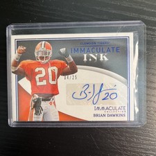 2022 Immaculate Ink Brian Dawkins /25 RARE SSP BLUE PARALLEL 