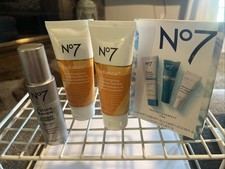 No7 Future Renew Damage Reversal Serum Protect Trio  Exfoliating Retired Lot 9