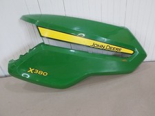 GENUINE JOHN DEERE LEFT SIDE HOOD PANEL X380 NICE USED