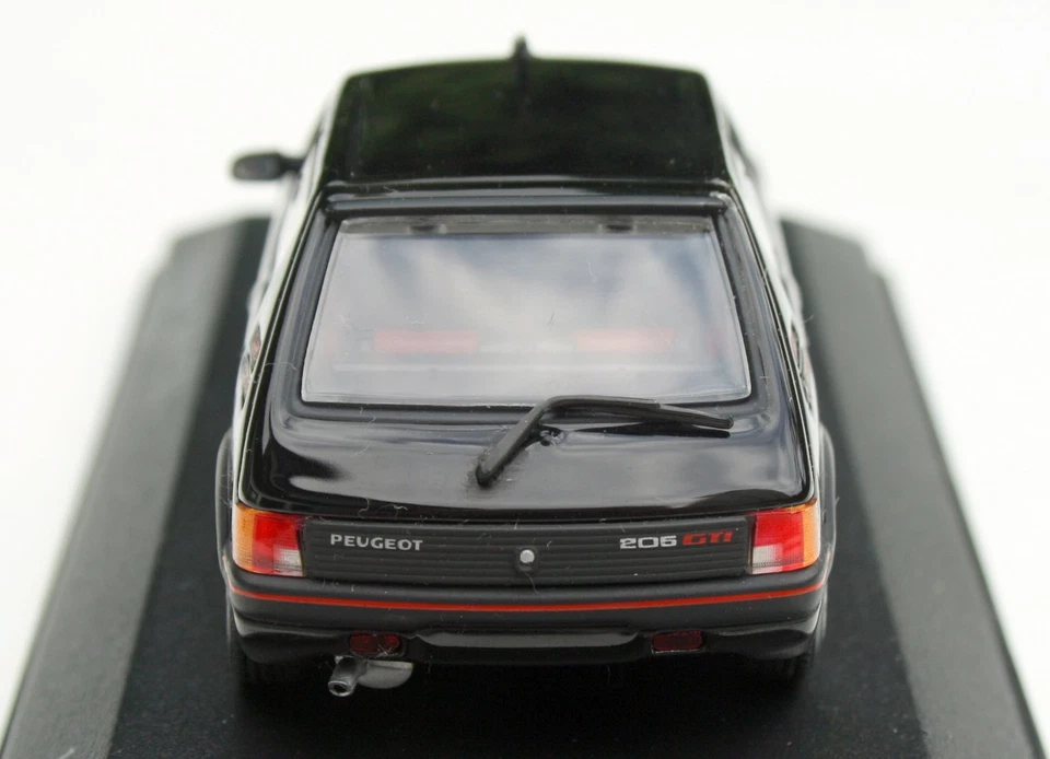 Peugeot 205 GTI 3 Porte Anno 1983-1995, Nero, Modello Minichamps M. 1:43, OVP - Immagine 3 di 4