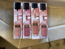 LAURA GELLER NEW YORK Treat-n-Go Tinted Non-Stick Hydrating Lip Oil. All (4) 
