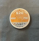 2008 1 oz .999 Fine Silver $20 NORFED Missouri RCO Counter-stamp