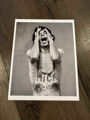 THE ROLLING STONES Art Print Photo 11''x14'' MICK JAGGER Poster Vintage 