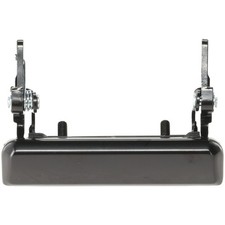 Tailgate Handle For 1987-1996 Ford F-150 F-250 And F-350 Smooth Black Metal Tailgate Handle For 1987-1996 Ford F-150 F-250 And F-350 Smooth Black Metal