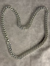 925 Sterling Silver 10mm Miami Cuban Link Chain Men's Necklace