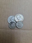 Silver Quarter And Dime Lot 2 Silver Quarters And 2 Silver Dimes