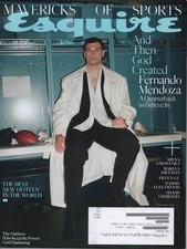 Esquire Fernando Mendoza Sinners Tumi Belgium Porsche Eileen Gu April / May 2026