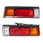 For Toyota Corolla E70 KE70 Sedan 79-81 Pair Rear Tail Lights Lamp e19c NEW