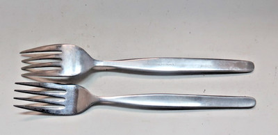 Cosmos Stainless Korea Nordisk 2 Dinner Forks 7 1/4''