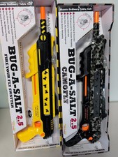 LOT OF 2 NIB BUG-A-SALT 2.5 CAMOFLY/ REVERSE YELLOW GUNS - FLY/BUG PEST CONTROL
