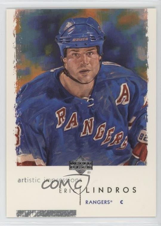 2002-03 Upper Deck Artistic Impressions Eric Lindros #58 HOF 07qw