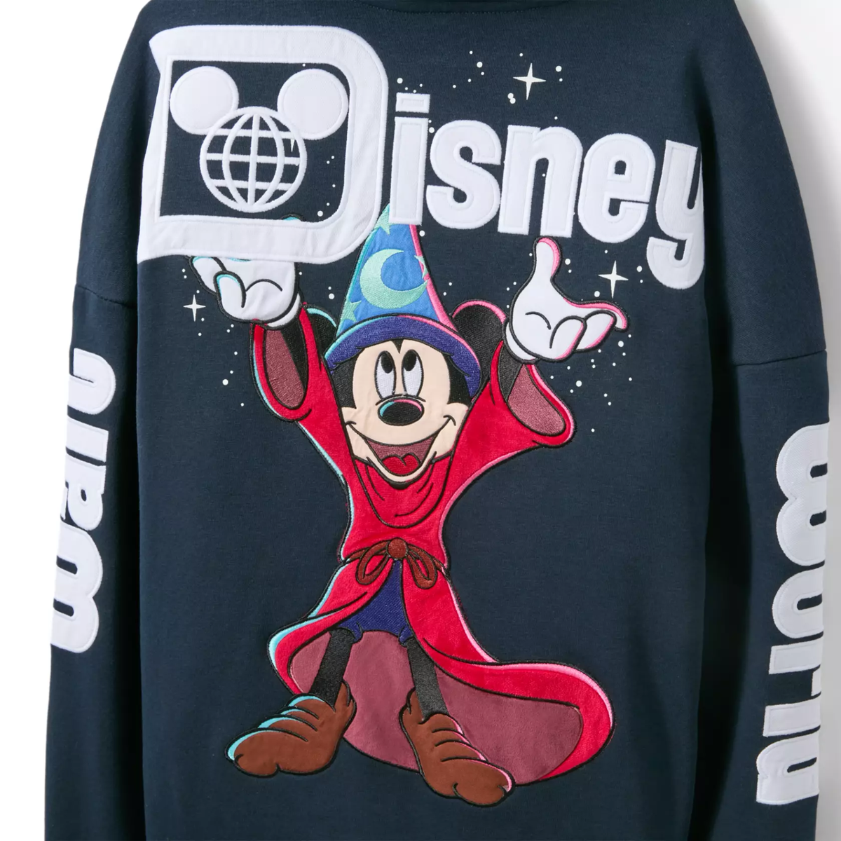 Disney Parks Sorcerer Mickey Mouse Zip Hoodie Adult XXL - Walt