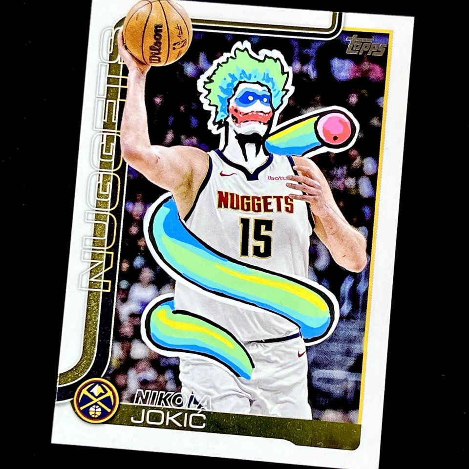 1/1 NIKOLA JOKIC 🔥 2025 TOPPS JOKER SSP 🔥 NEW PENINI: ONE OF ONE ART - Image 3 of 4